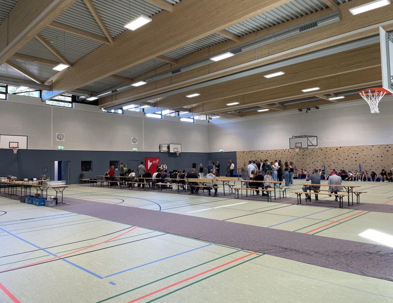 Fertigstellung: Sporthalle Bernau