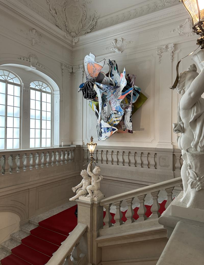 Frank Stella und die Englische Treppe