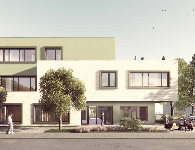 Vergabeverfahren: 2.Platz - Kita und Hort  Mary-Wigman-Straße