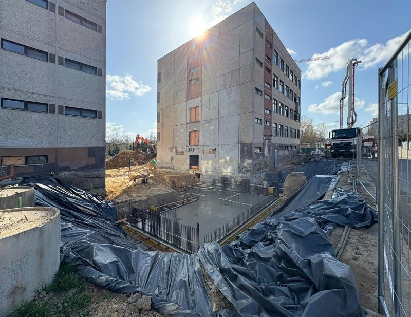 Baustart: Oberschule Leipzig Paunsdorf