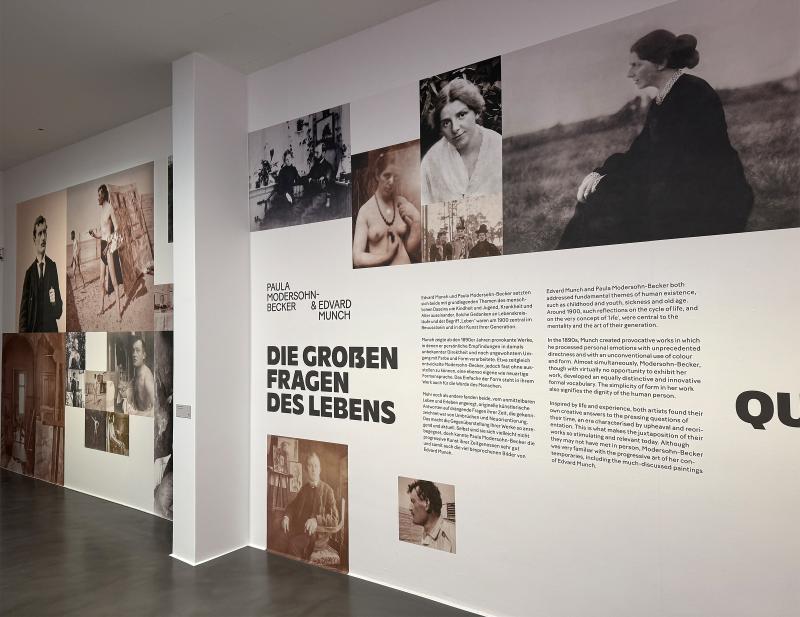 Eröffnung: Paula Modersohn-Becker und Edvard Munch. Die großen Fragen des Lebens
